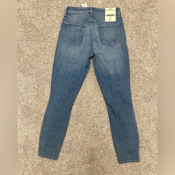 L’Agence Margot High Rise Skinny Slim in Syracuse Women Size 25 NWT $265 MSRP - Picture 4 of 9